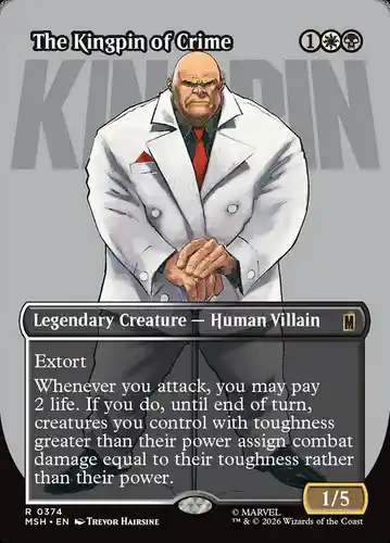 The Kingpin of Crime - msh Spoiler