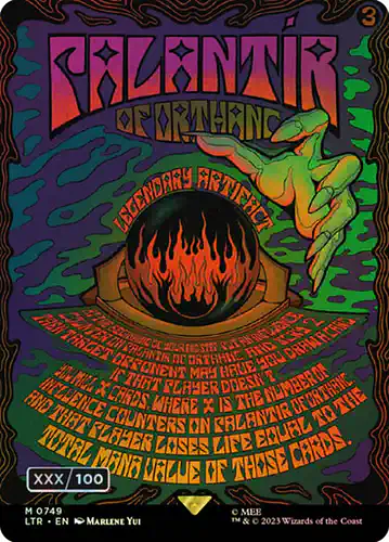 Palantír of Orthanc - ltr Spoiler