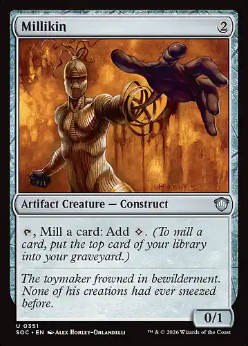 Millikin - soc Spoiler