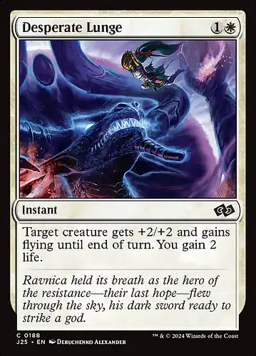 Desperate Lunge - j25 Spoiler