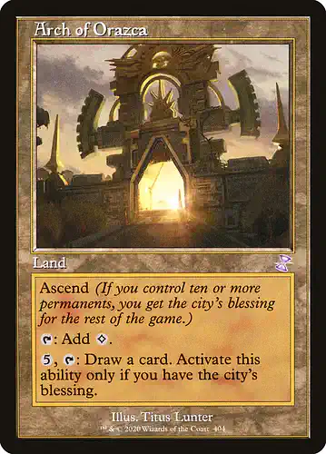 Arch of Orazca - tsr Spoiler