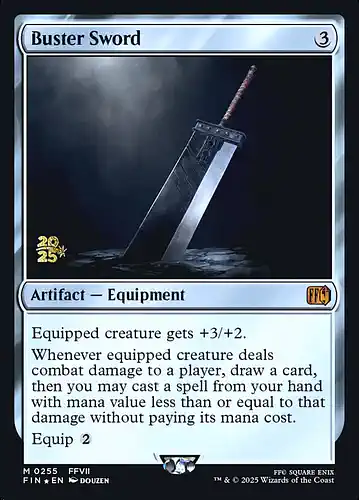 Buster Sword - fin Spoiler