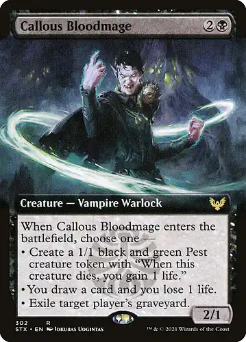 Callous Bloodmage - stx Spoiler