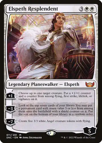 Elspeth Resplendent - snc Spoiler