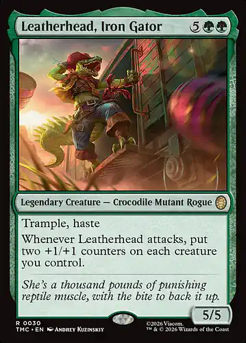 Leatherhead, Iron Gator - tmc Spoiler