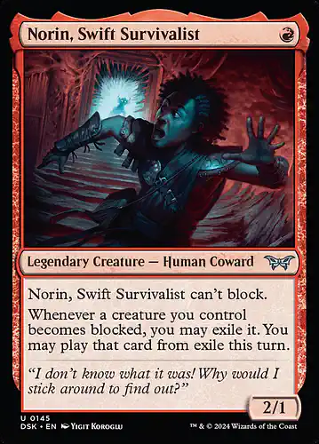 Norin, Swift Survivalist - dsk Spoiler