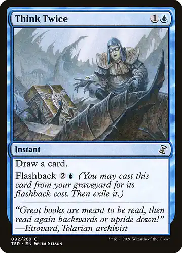 Think Twice - tsr Spoiler