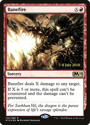 Banefire - m19 Spoiler