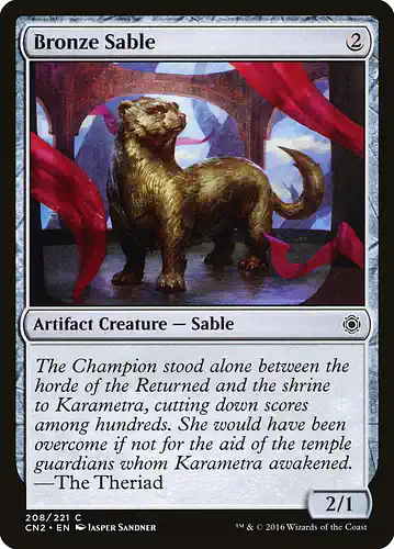 Bronze Sable - cn2 Spoiler