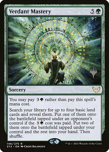 Verdant Mastery - stx Spoiler