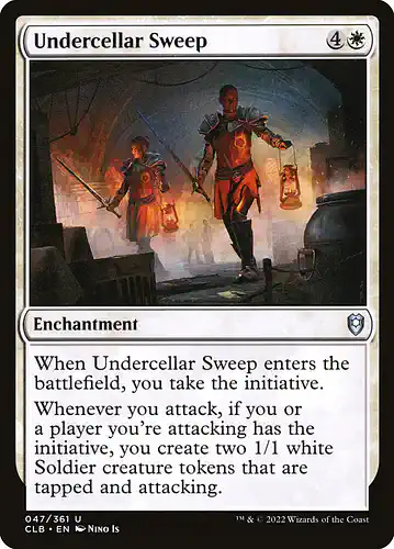 Undercellar Sweep - clb Spoiler