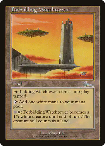 Forbidding Watchtower - ulg Spoiler