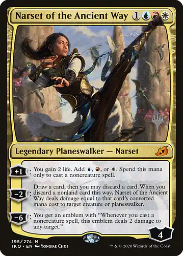 Narset of the Ancient Way - iko Spoiler
