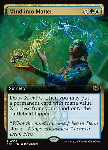 Mind into Matter - sos Spoiler
