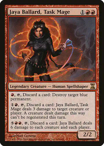 Jaya Ballard, Task Mage - tsp Spoiler