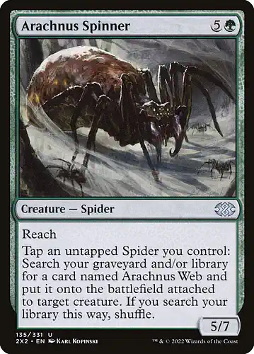 Arachnus Spinner - 2x2 Spoiler