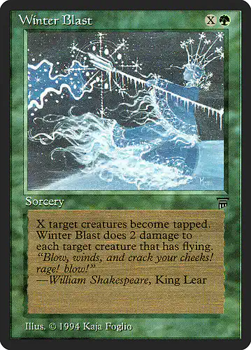 Winter Blast - leg Spoiler