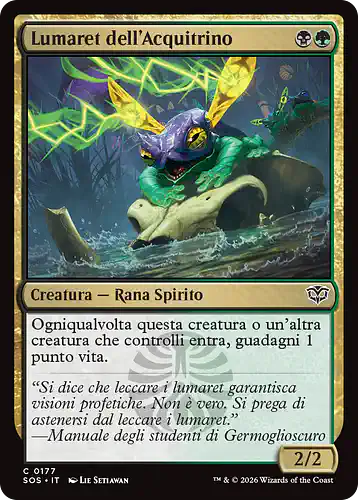 Bogwater Lumaret - sos Spoiler