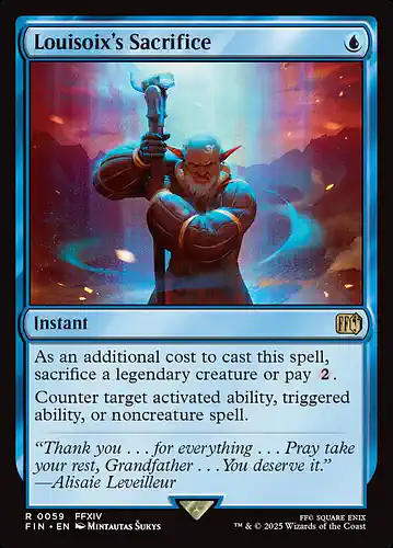 Louisoix's Sacrifice - fin Spoiler