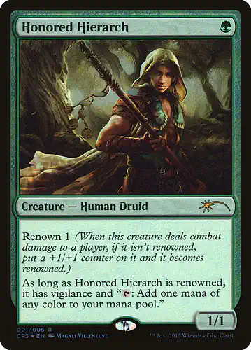 Honored Hierarch - cp3 Spoiler