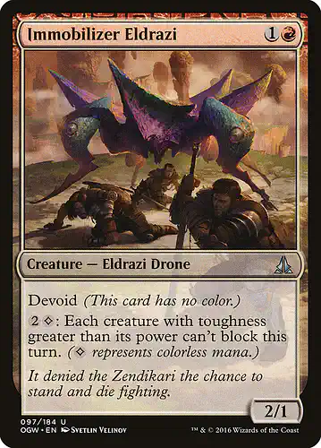 Immobilizer Eldrazi - ogw Spoiler