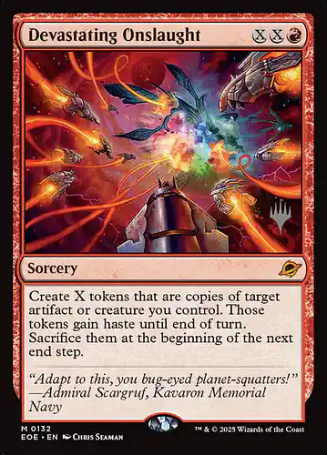 Devastating Onslaught - eoe Spoiler