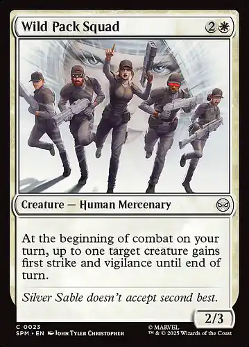 Wild Pack Squad - spm Spoiler