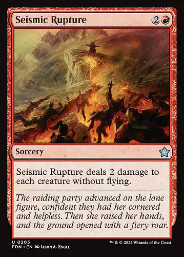 Seismic Rupture - fdn Spoiler
