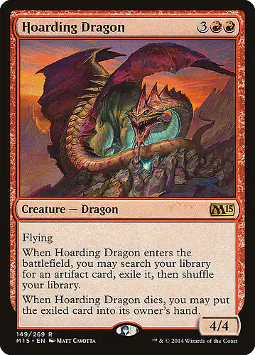 Hoarding Dragon - m15 Spoiler