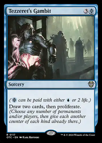 Tezzeret's Gambit - otc Spoiler