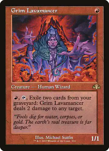 Grim Lavamancer - dmr Spoiler