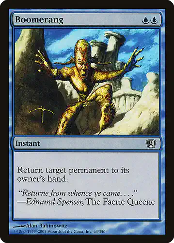 Boomerang - 8ed Spoiler