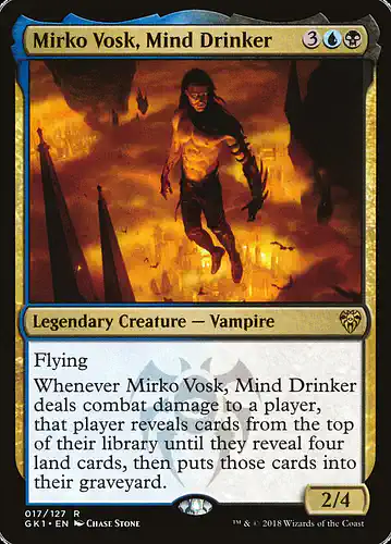 Mirko Vosk, Mind Drinker - gk1 Spoiler