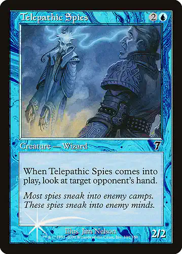 Telepathic Spies - 7ed Spoiler