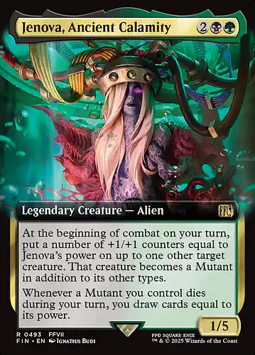 Jenova, Ancient Calamity - fin Spoiler