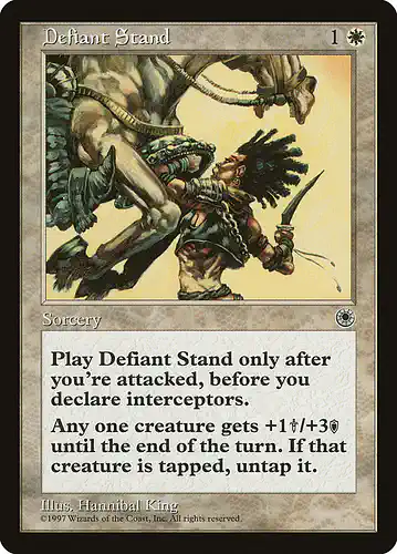 Defiant Stand - por Spoiler