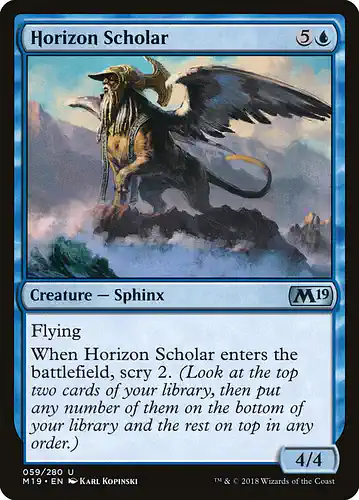 Horizon Scholar - m19 Spoiler