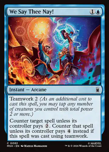 We Say Thee Nay! - msh Spoiler