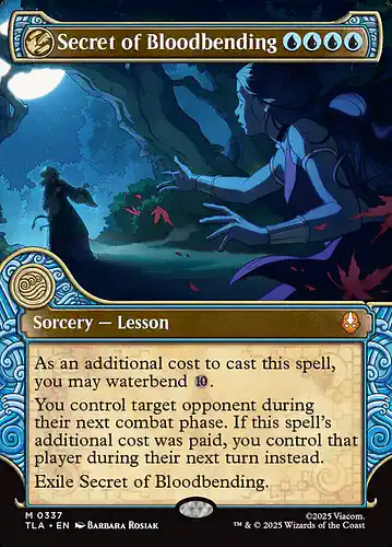 Secret of Bloodbending - tla Spoiler