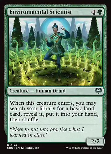 Environmental Scientist - sos Spoiler