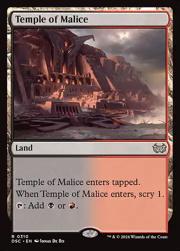 Temple of Malice - dsc Spoiler