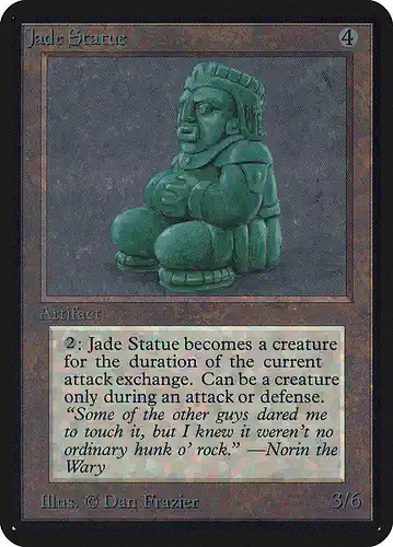 Jade Statue - lea Spoiler