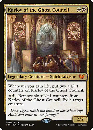 Karlov of the Ghost Council - c15 Spoiler