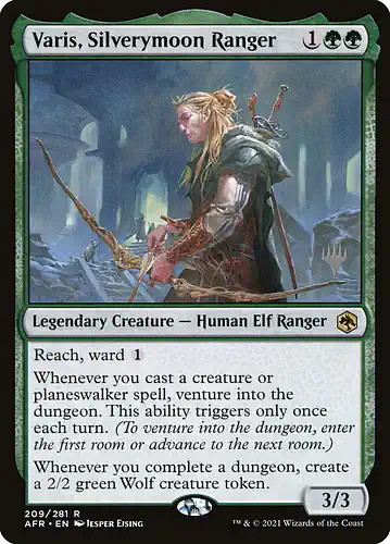 Varis, Silverymoon Ranger - afr Spoiler