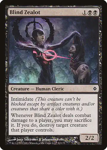 Blind Zealot - nph Spoiler