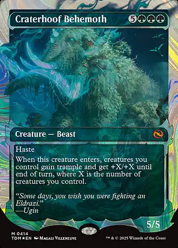 Craterhoof Behemoth - tdm Spoiler