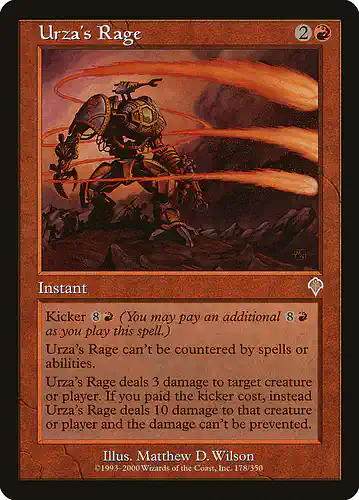 Urza's Rage - inv Spoiler