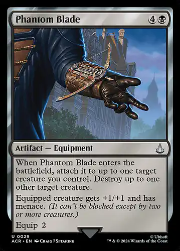 Phantom Blade - acr Spoiler