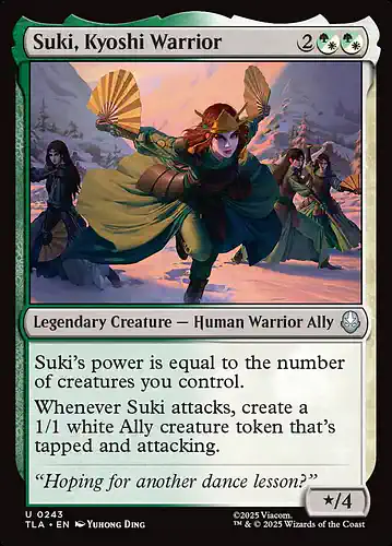Suki, Kyoshi Warrior - tla Spoiler