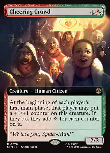 Cheering Crowd - spm Spoiler